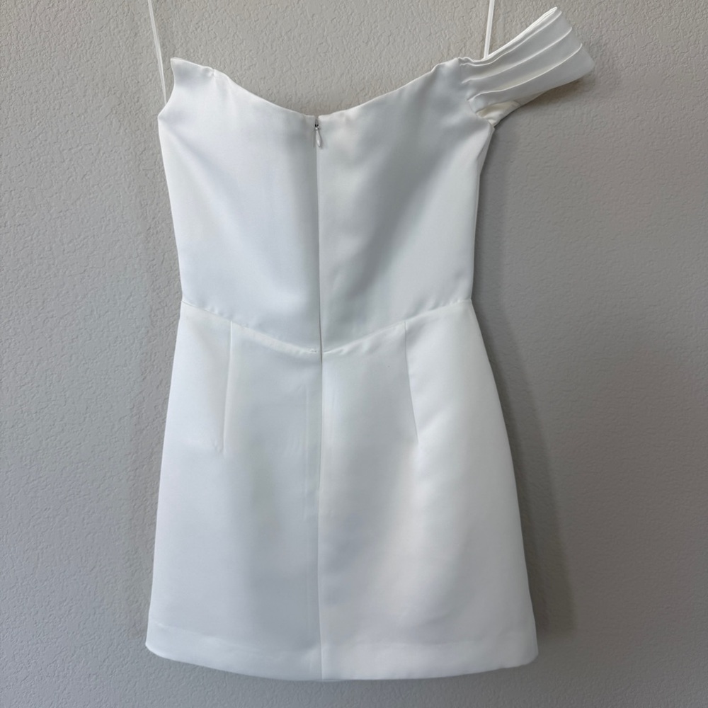 Sau Lee Brenda Dress White Size 2 - Picture 4 of 10